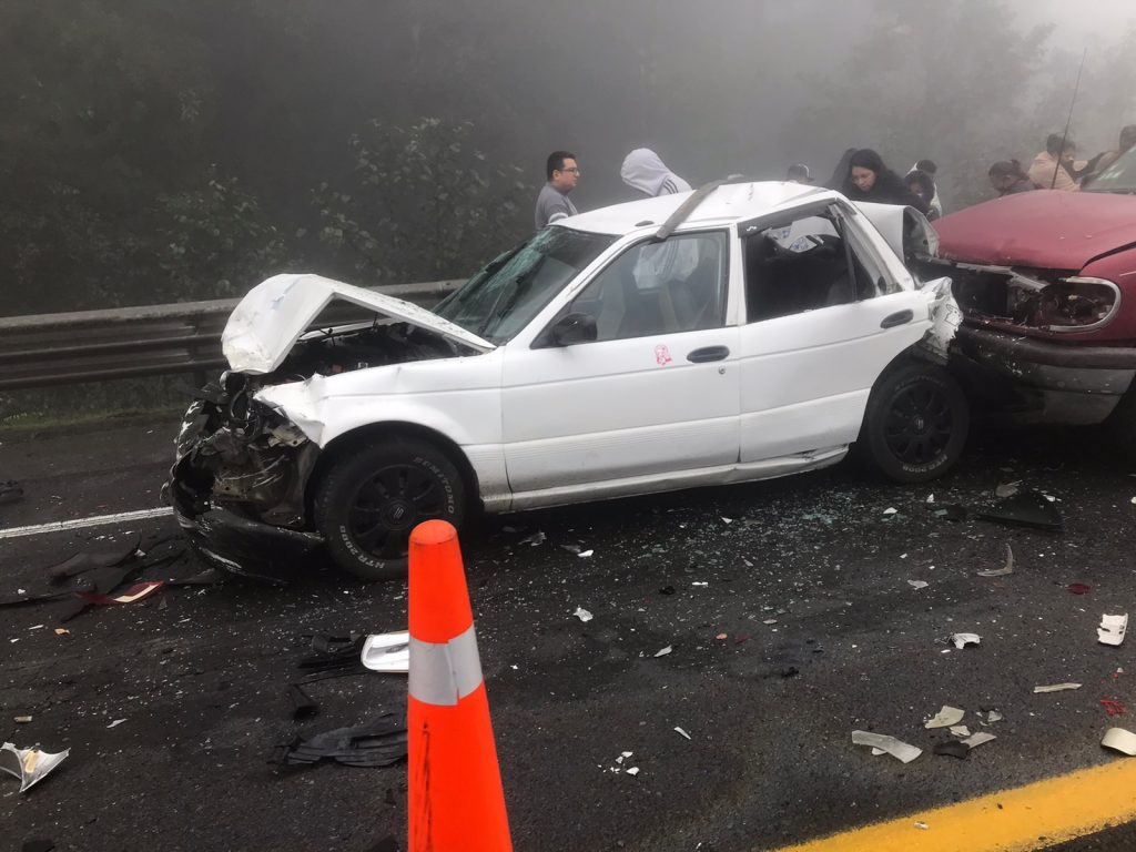 Fotonota Neblina Genera Accidente En La M Xico Tuxpan