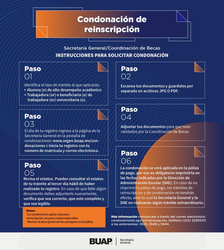 Lanza Buap Convocatoria Para Condonaci N Del Pago De Reinscripci N