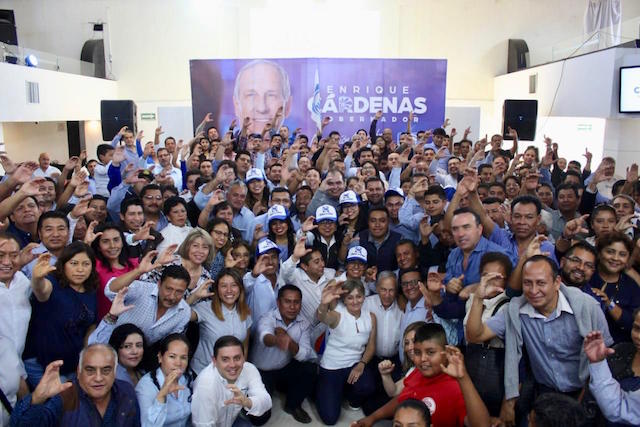 Disminuir la inseguridad, compromiso de Cárdenas ante estructuras panistas