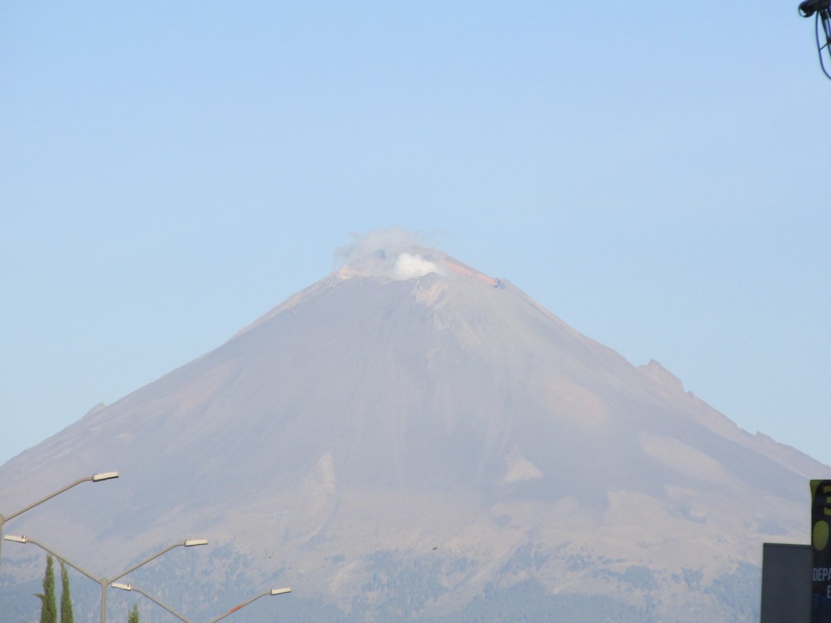 Comportamiento del Popocatépetl dentro de los parámetros de la alerta volcánica amarillo fase tres: Protección Civil Estatal