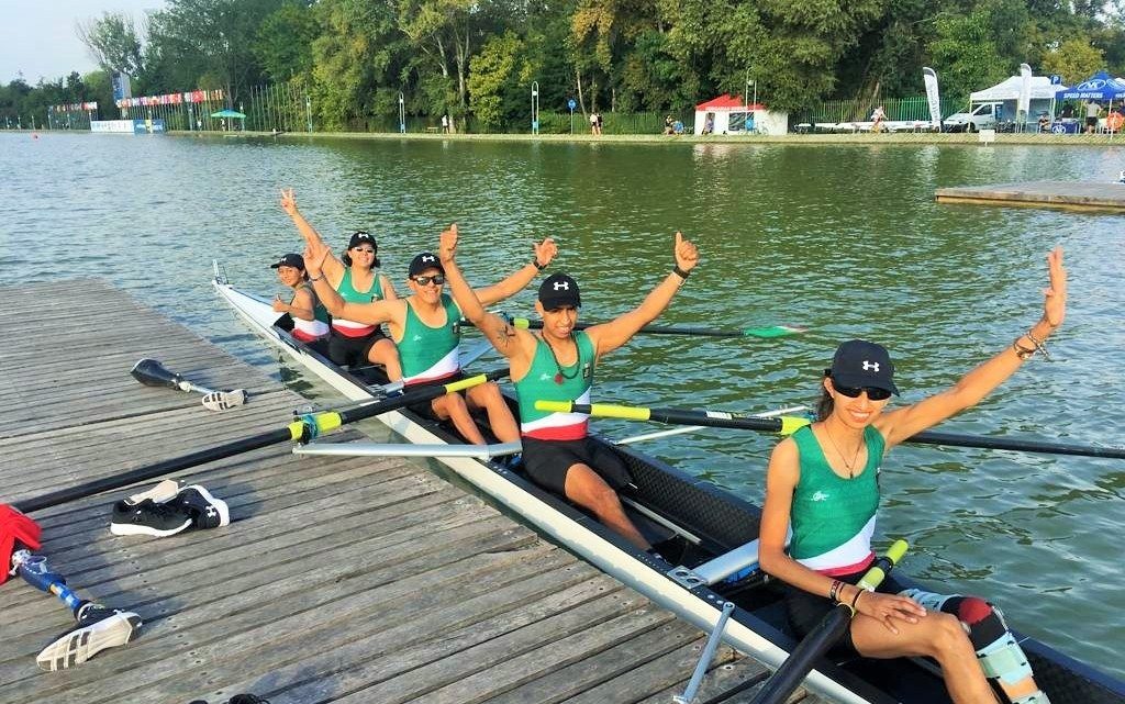 Remeros mexicanos, con la mira en los Juegos Paralímpicos Tokio 2020