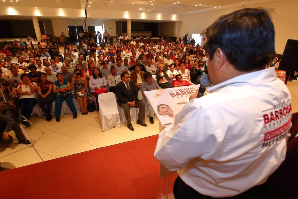 No tengo un pie, pero sí la lucidez y fuerza para gobernar: Miguel Barbosa