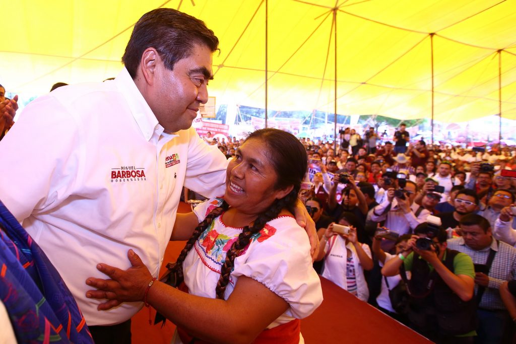 Apertura e inclusión partidista con reconciliación, ofrece Miguel Barbosa Huerta