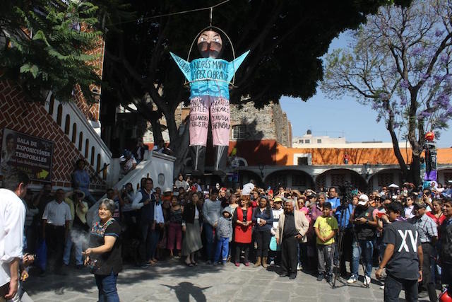 Se realizó la tradicional “Quema de Judas” en el Barrio del Artista
