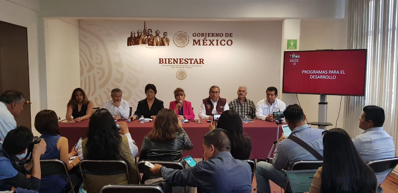 En cuatro meses, el gobierno federal entregó 698 mdp en Tlaxcala: Lorena Cuéllar