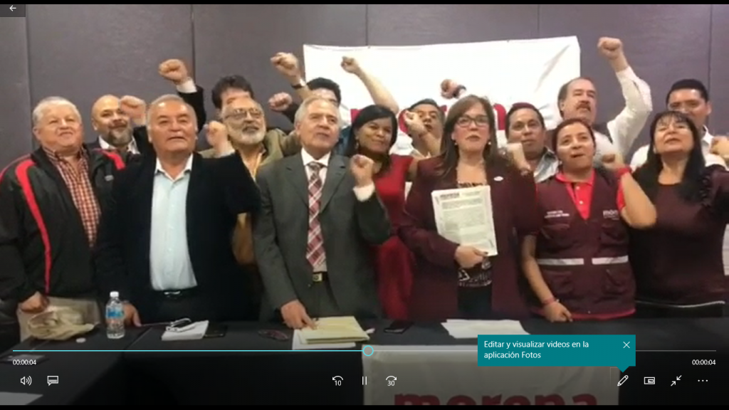 Seguimos reconciliando a Puebla: Morena (Vídeo)