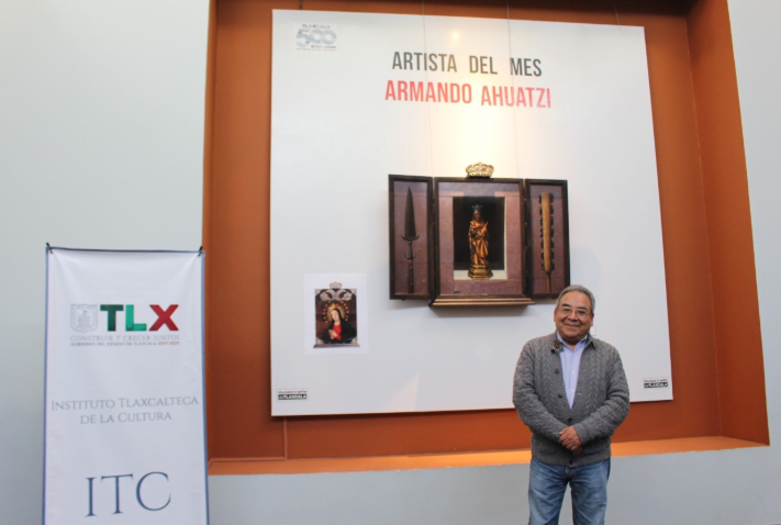 Reconoce ITC como artista del mes al pintor Tlaxcaleca Armando Ahuatzi