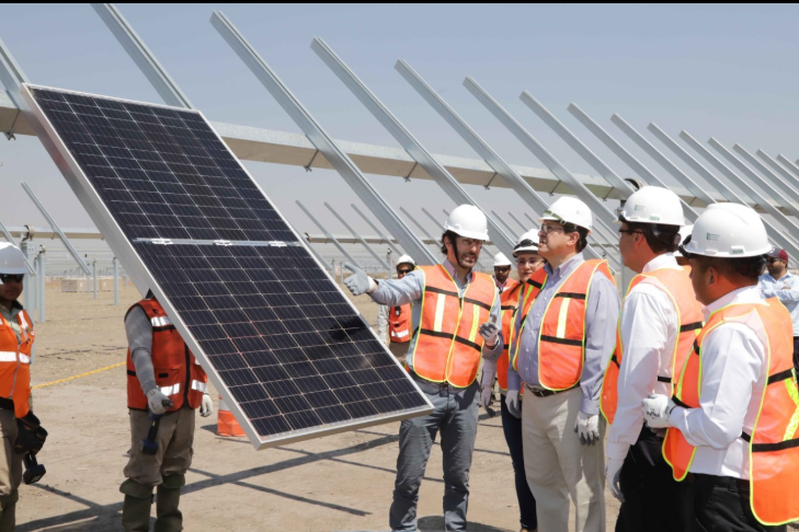Encabeza Marco Mena inicio de instalación de paneles solares del Enel Green Power