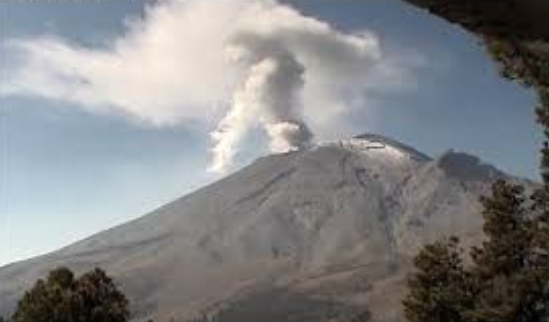 Disminuyó actividad del Popocatépetl