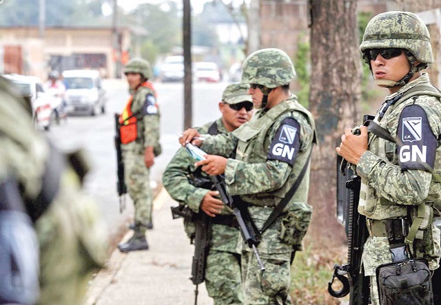 Guardia Nacional inicia operaciones; vigilan municipios de Veracruz y Oaxaca
