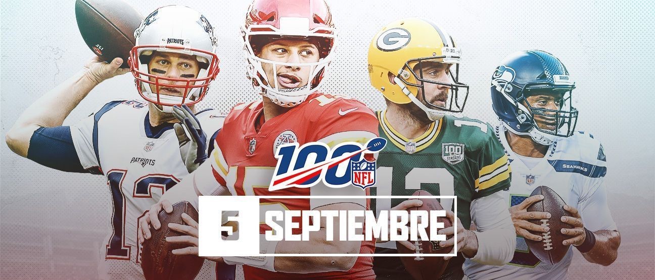 Revelan el calendario de la temporada 2019 de la NFL