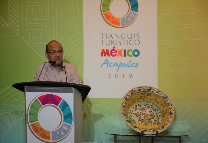 Presenta Secture conferencia “500 años del encuentro de dos culturas” en tiaguis turístico 2019