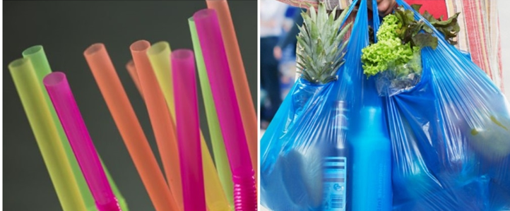Congreso aprueba reforma para prohibir uso de popotes y bolsas de plástico