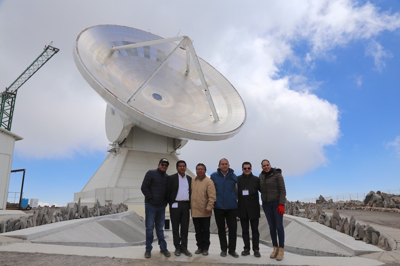 La Comisión de Ciencia y Tecnología del Congreso del Estado sesiona en los observatorios HAWC y GTM
