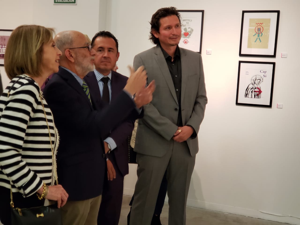 Inauguran en la Galería de Arte del CCU BUAP la exposición del artista gráfico Benito Cabañas