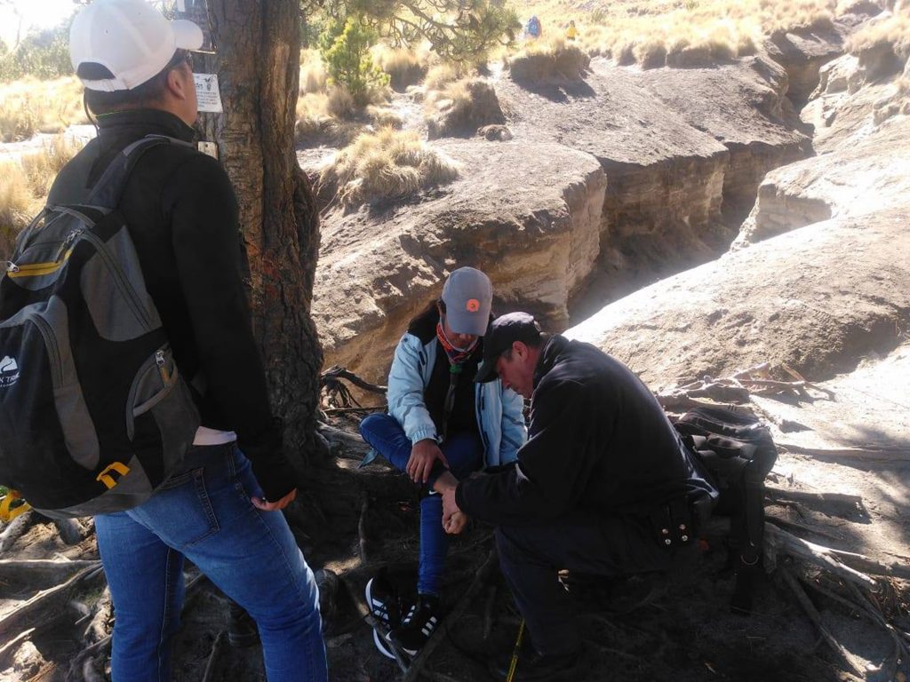 Desde Tlaxcala: Policía de Montaña auxilia este fin de semana a tres personas