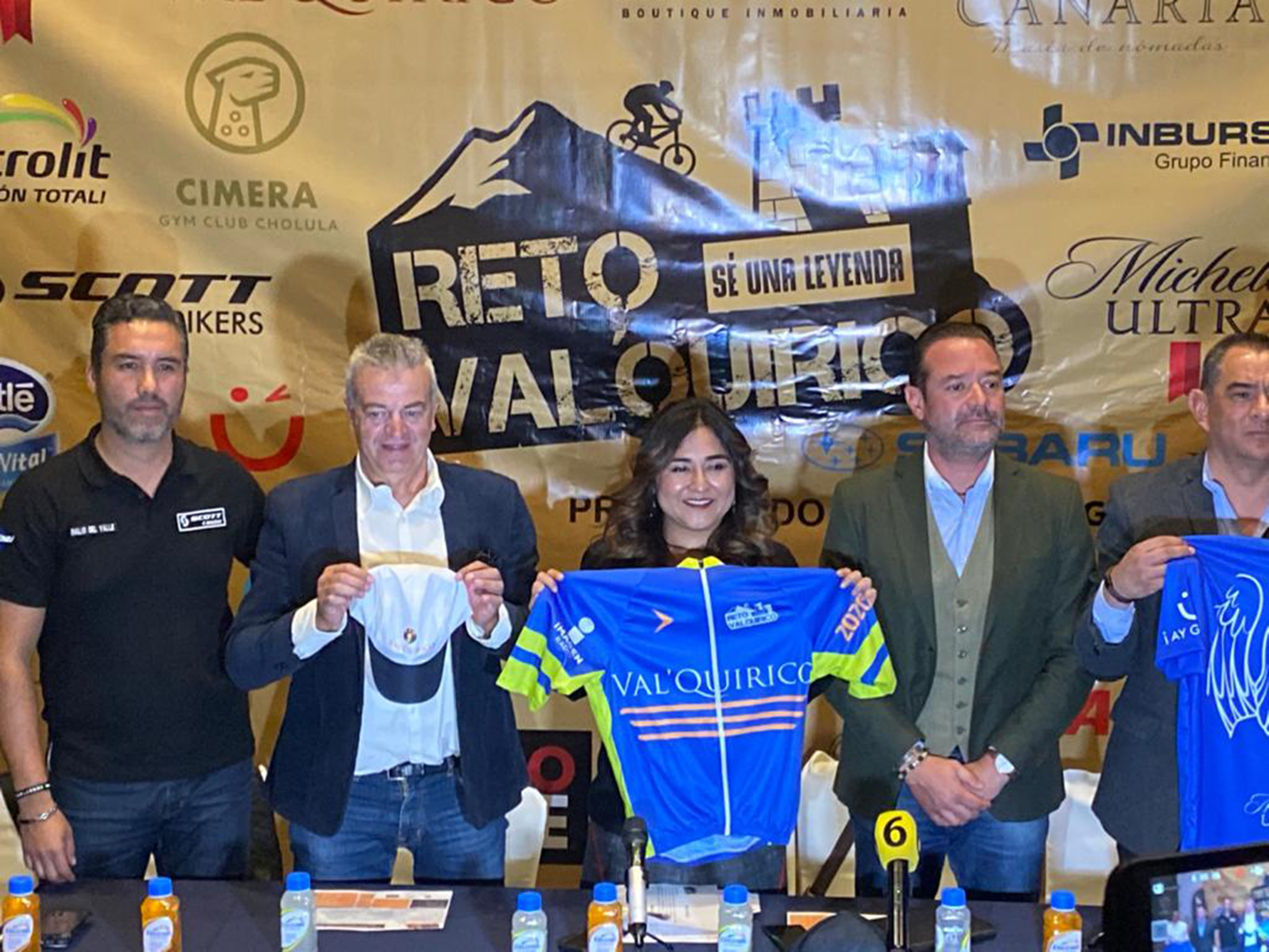 Promocionan Secture y Val’ Quirico “Reto marathon bike”en Puebla.