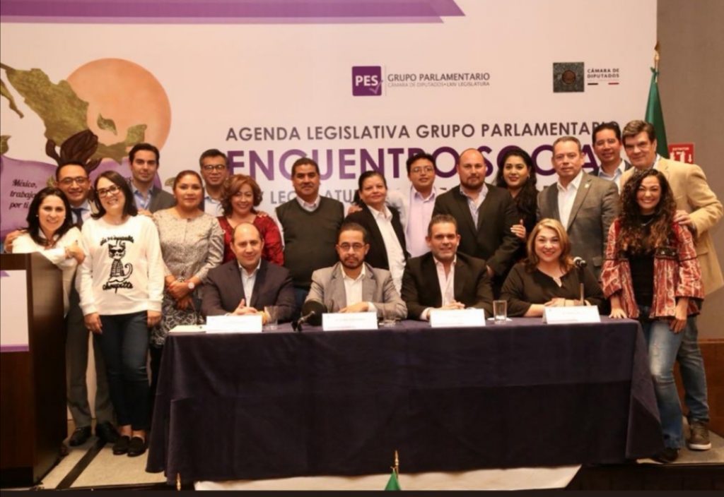 Fernando Manzanilla, vicecoordinador del Partido Encuentro Social en Cámara de Diputados