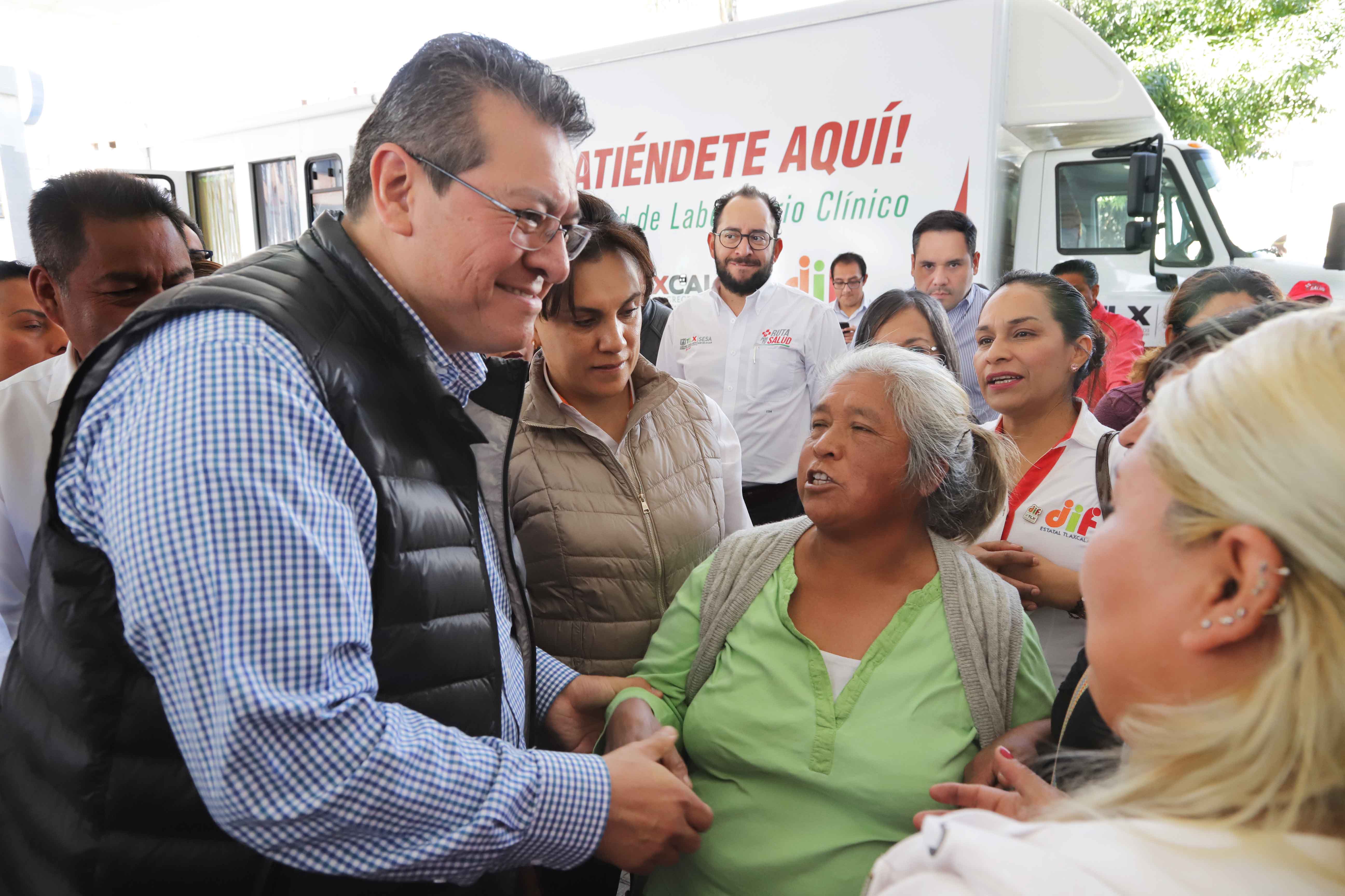 Marco Mena inicia “Ruta por la salud 2020″en  San Pablo del Monte.
