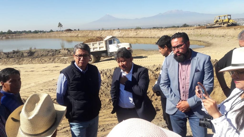 Apoya SEFOA acciones para la captación de agua.