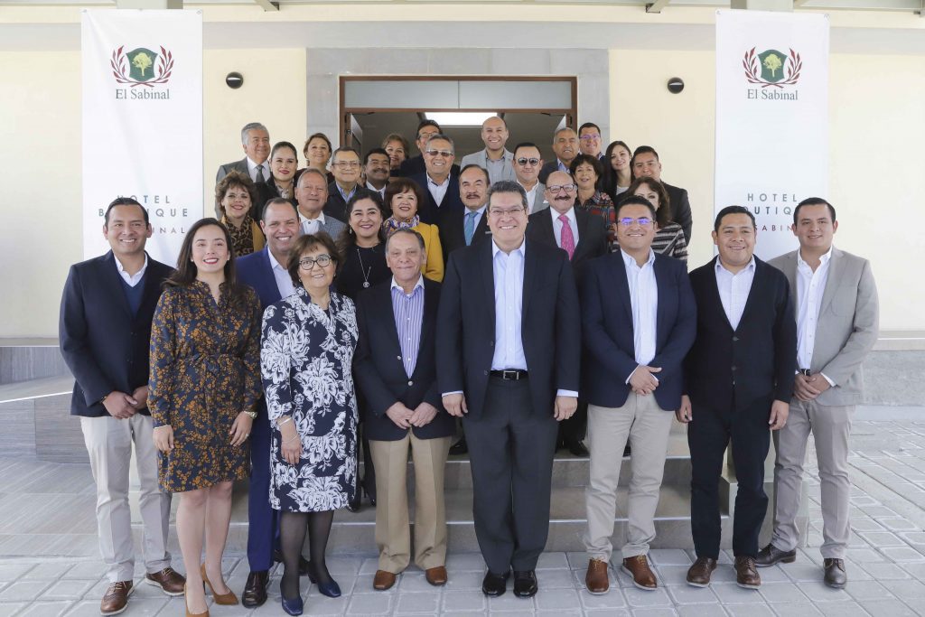  Crecimiento económico de Tlaxcala, resultado del trabajo con empresarios: Marco Mena.