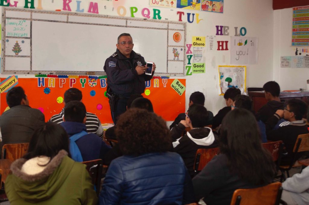 Respalda SEPE jornadas de prevencion del delito en planteles educativos.