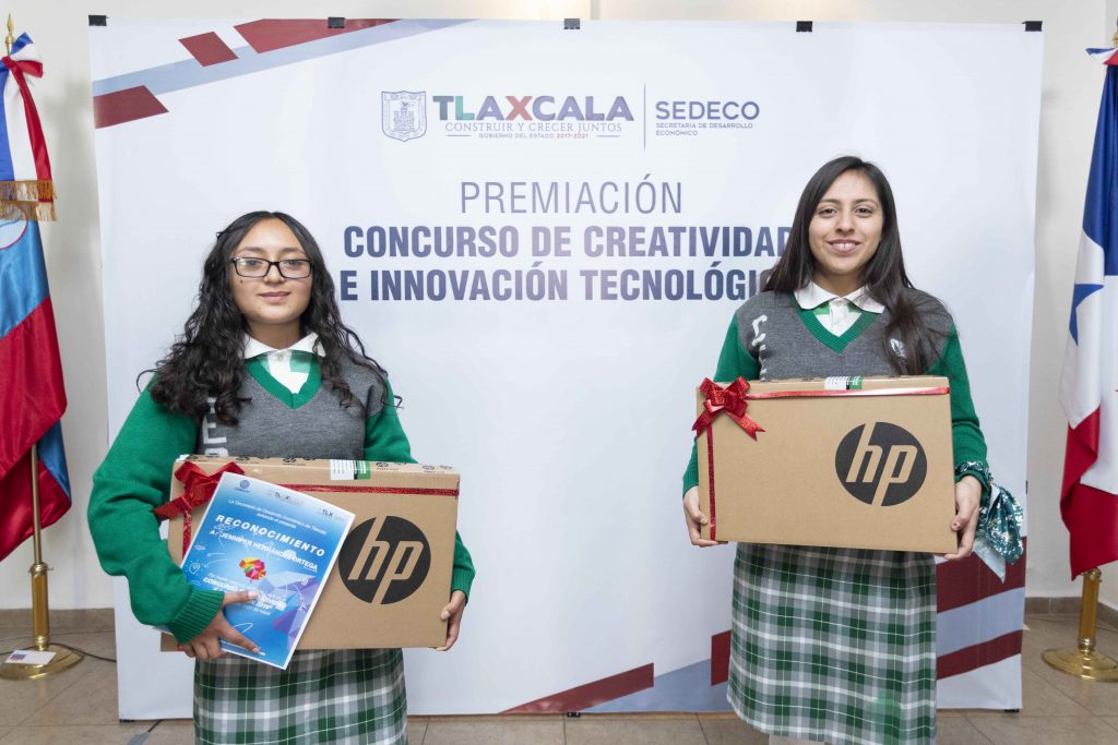 Desde Tlaxcala: Premia SEDECO a ganadores del concurso “Creatividad e innovación tecnológica”