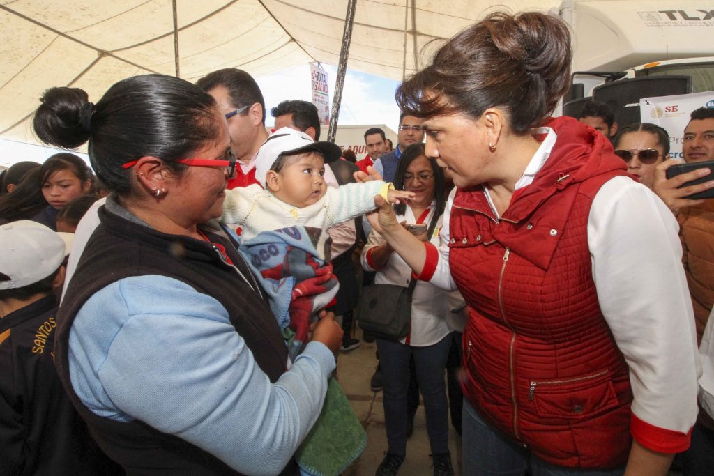 Encabeza Sandra Chávez “ruta por tu salud 2020” en Terrenate.