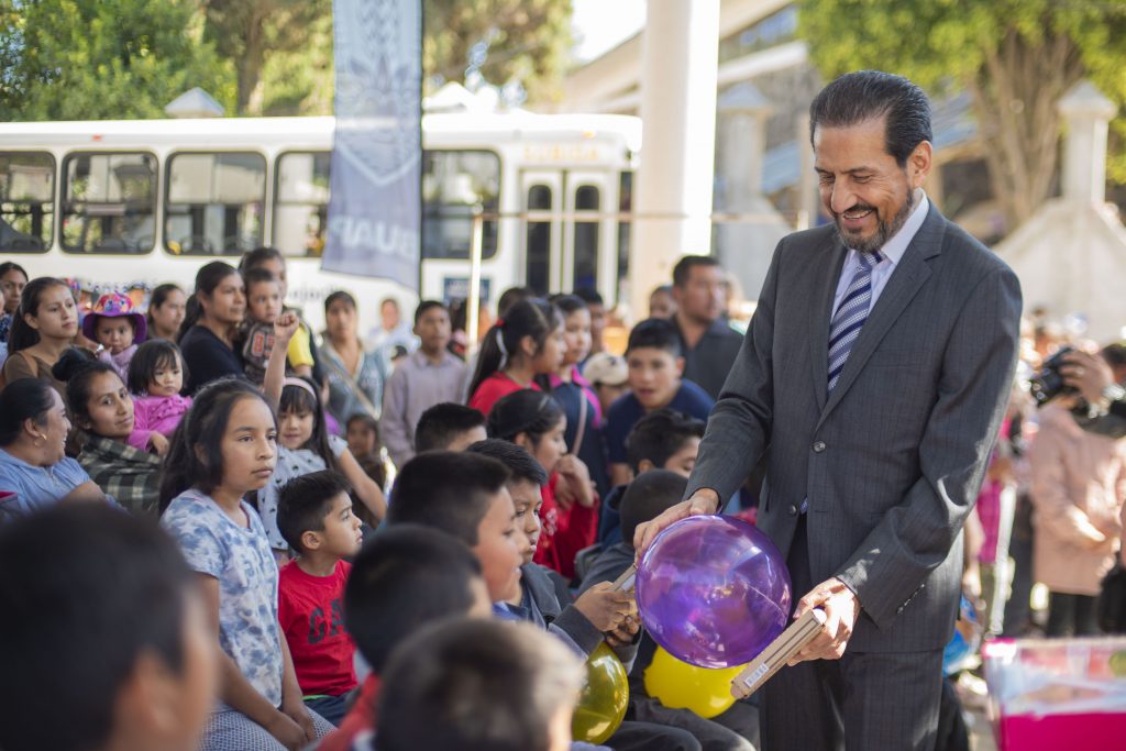 Llegaron los Reyes Magos al CCU de la BUAP
