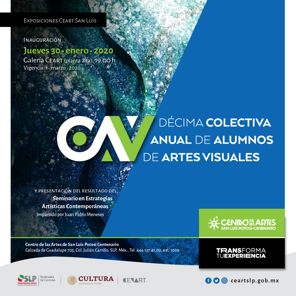 Este jueves inauguran exposiciones en el Centro de la Artes San Luis Potosí Centenario