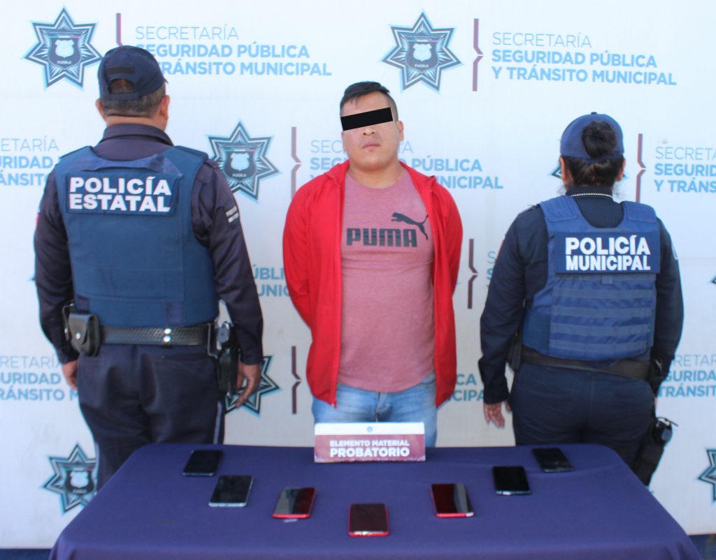 ¡Prevalecen esquemas de coordinación en Puebla! detuvieron SSP y SSC a hombre por robo a tienda COPPEL