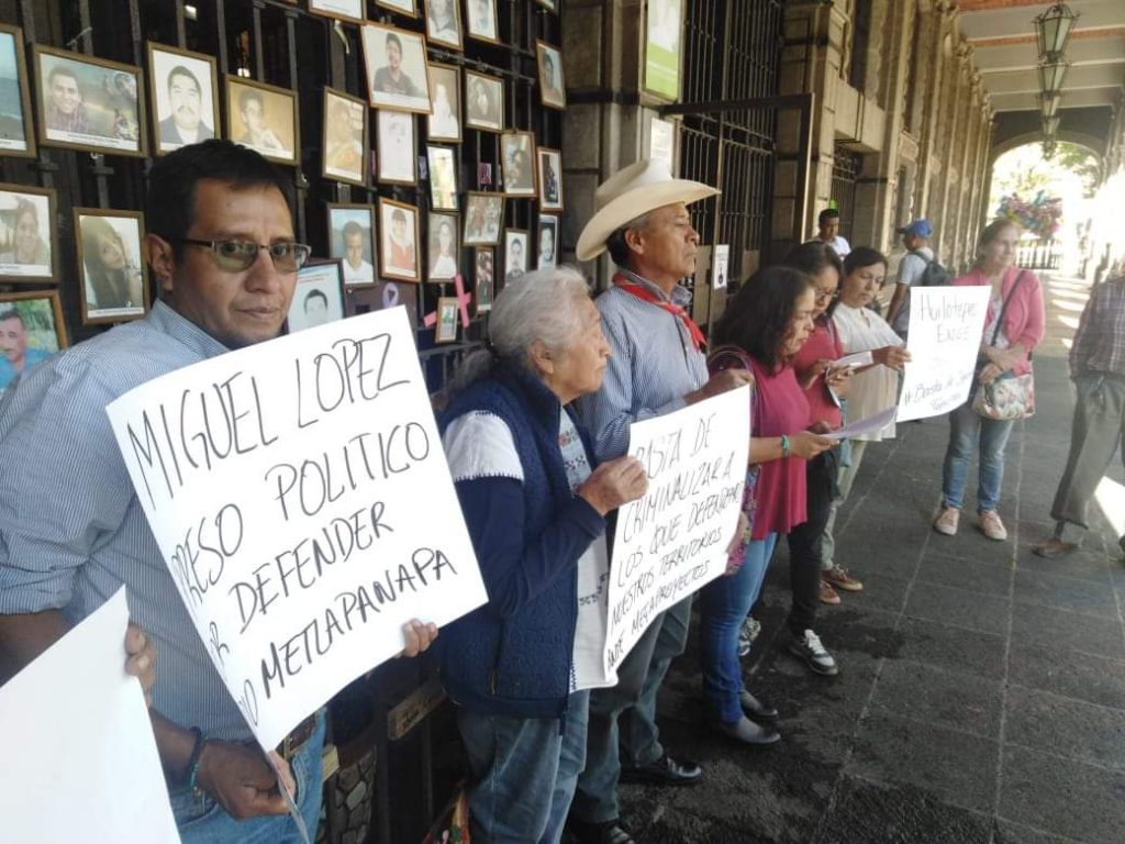 Llegan a Morelos voces para pedir la libertad de Miguel López