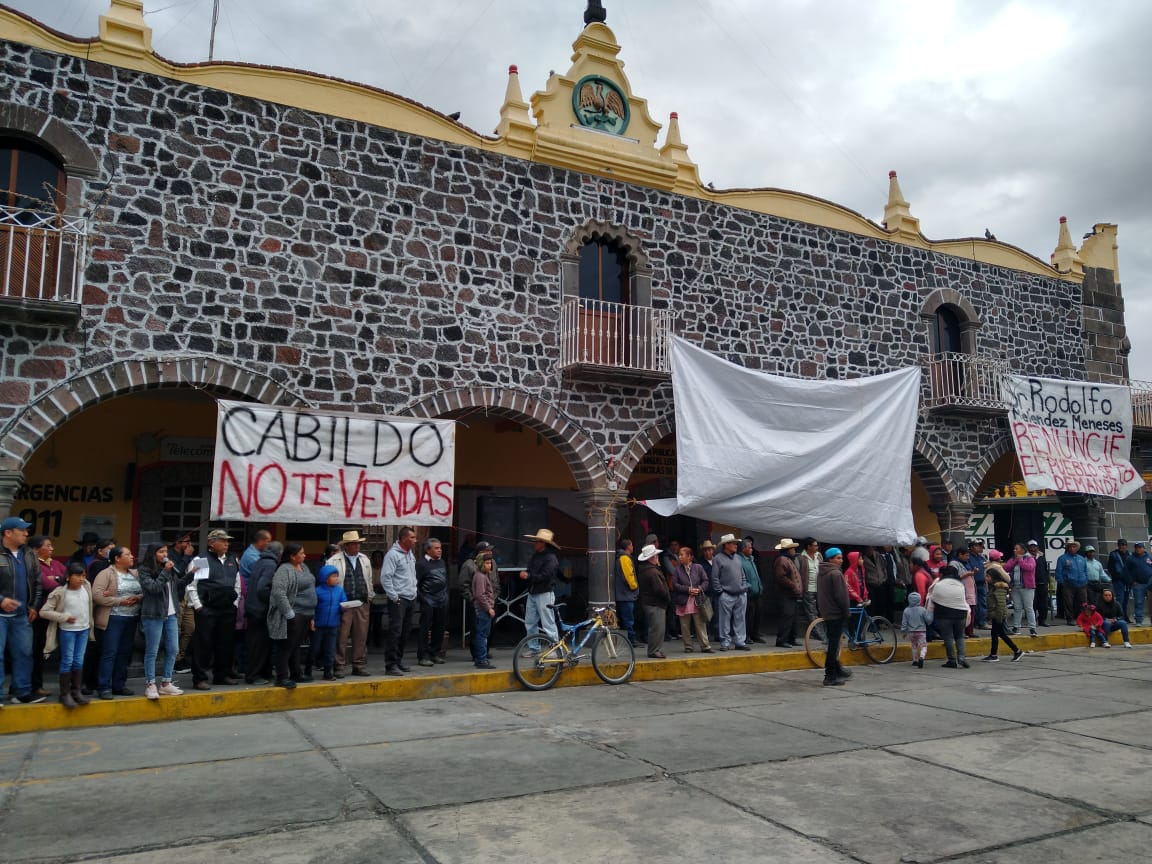 Pobladores cumplieron 15 días de tomar la alcaldía de San Nicolás de los Ranchos