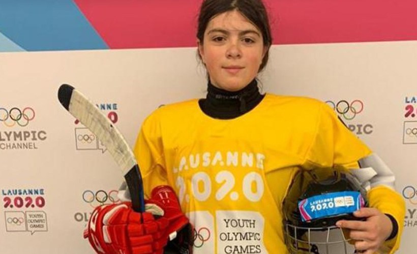 La mexicana Luisa Wilson consigue la medalla de oro en hockey sobre hielo 3×3 en Lausanne 2020
