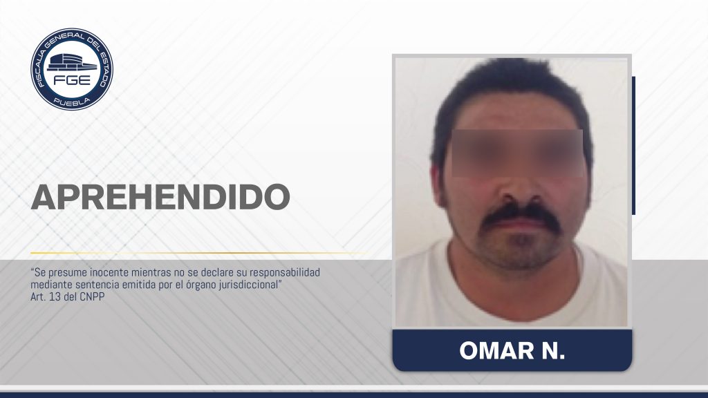 FGE detuvo a hombre que agredió sexualmente a una menor de edad