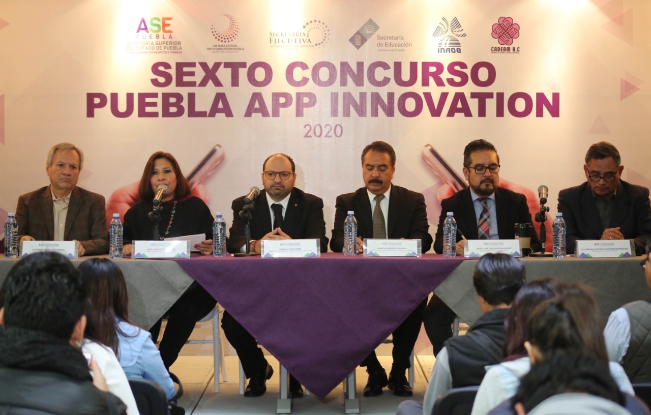 Convocan a jóvenes a participar en el Sexto Concurso Puebla App Innovation 2020