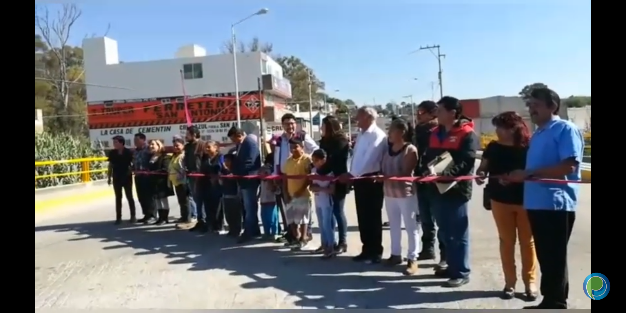 Ayuntamiento de Puebla inaugura el puente reconstruido Nezahualcóyotl