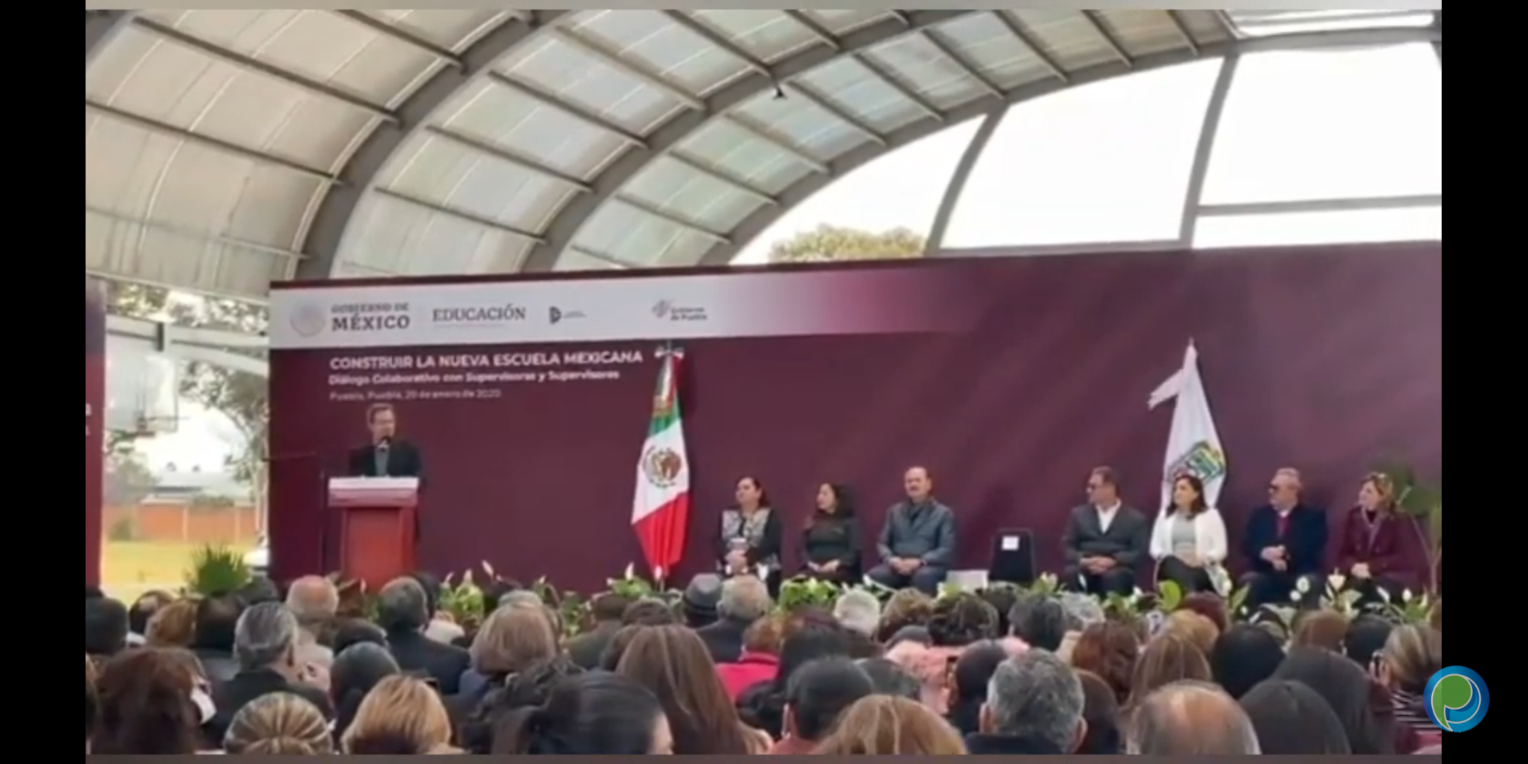 Gobierno de Puebla y Esteban Moctezuma presentan la Nueva Escuela Mexicana