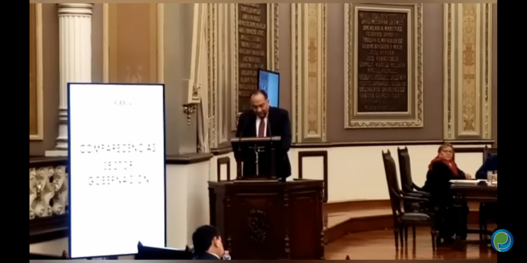 David Méndez compareció ante el Congreso local