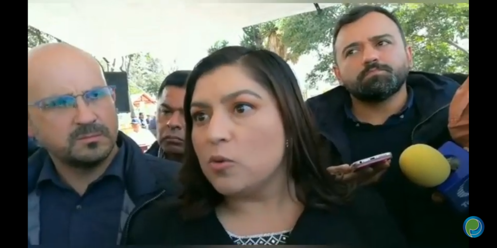 Claudia Rivera reiteró que la incidencia delictiva ha bajado