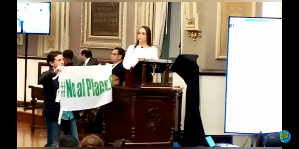 Comparece en el congreso Lizbeth Sánchez, secretaria de Bienestar