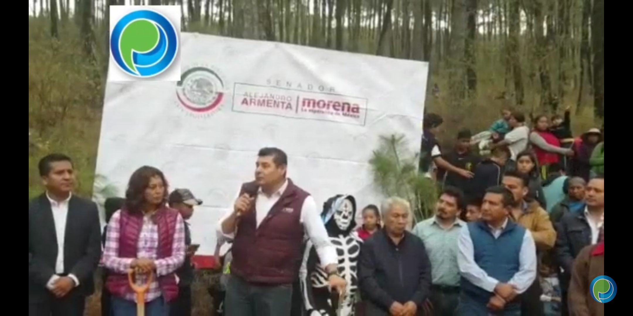 Alejandro Armenta anuncia campaña de reforestación