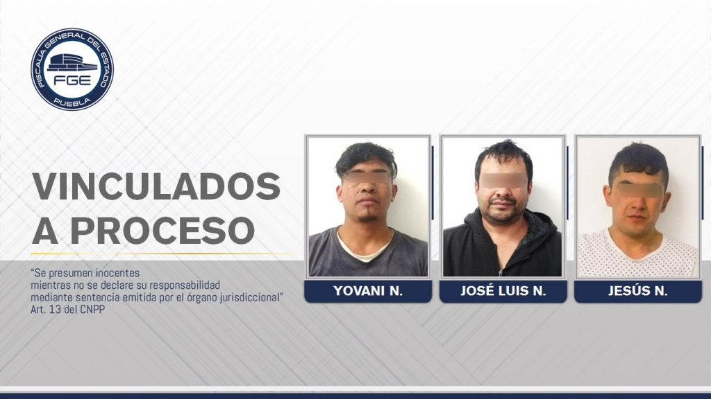 Presuntos narcomenudistas detenidos por la Fiscalía de Puebla fueron vinculados