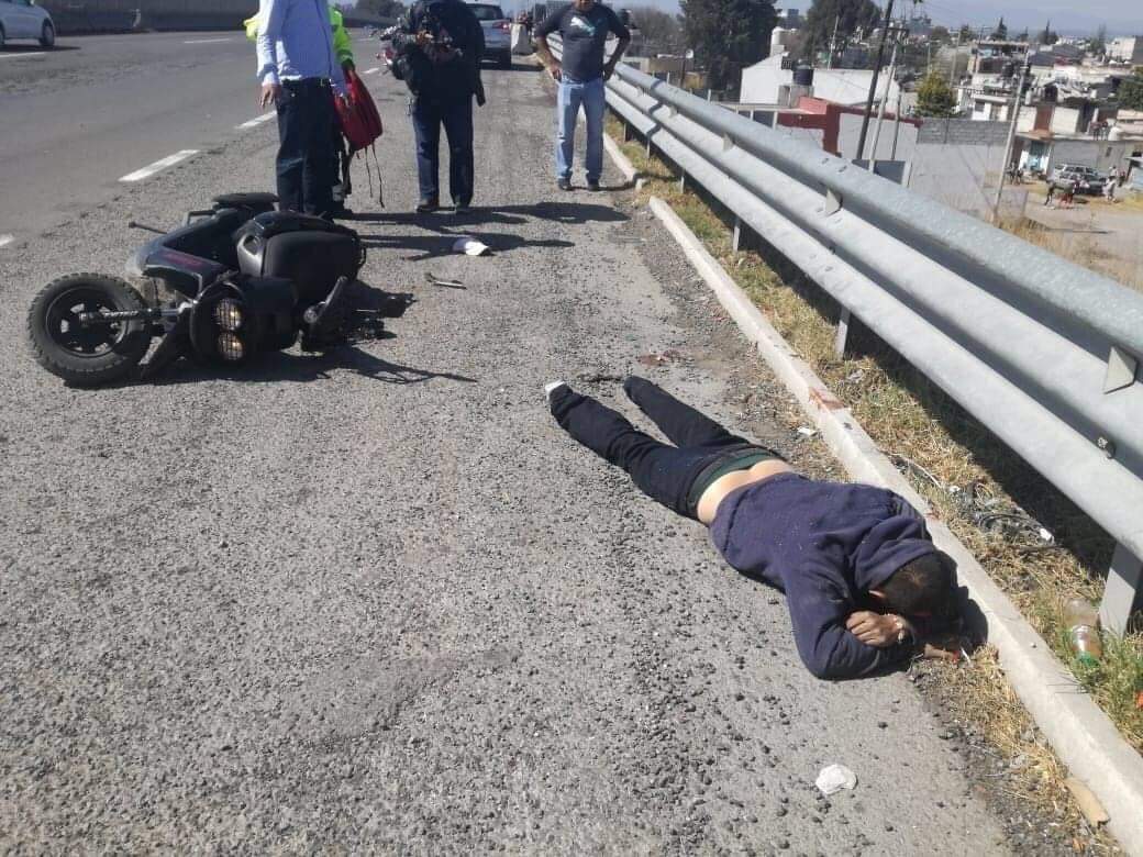 Matan a presunto asaltante en la México-Puebla.