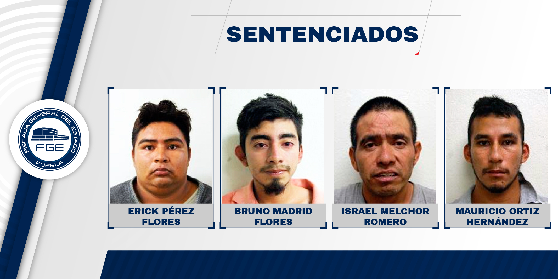 Sentencias de cuatro secuestradores suman 200 años de prisión