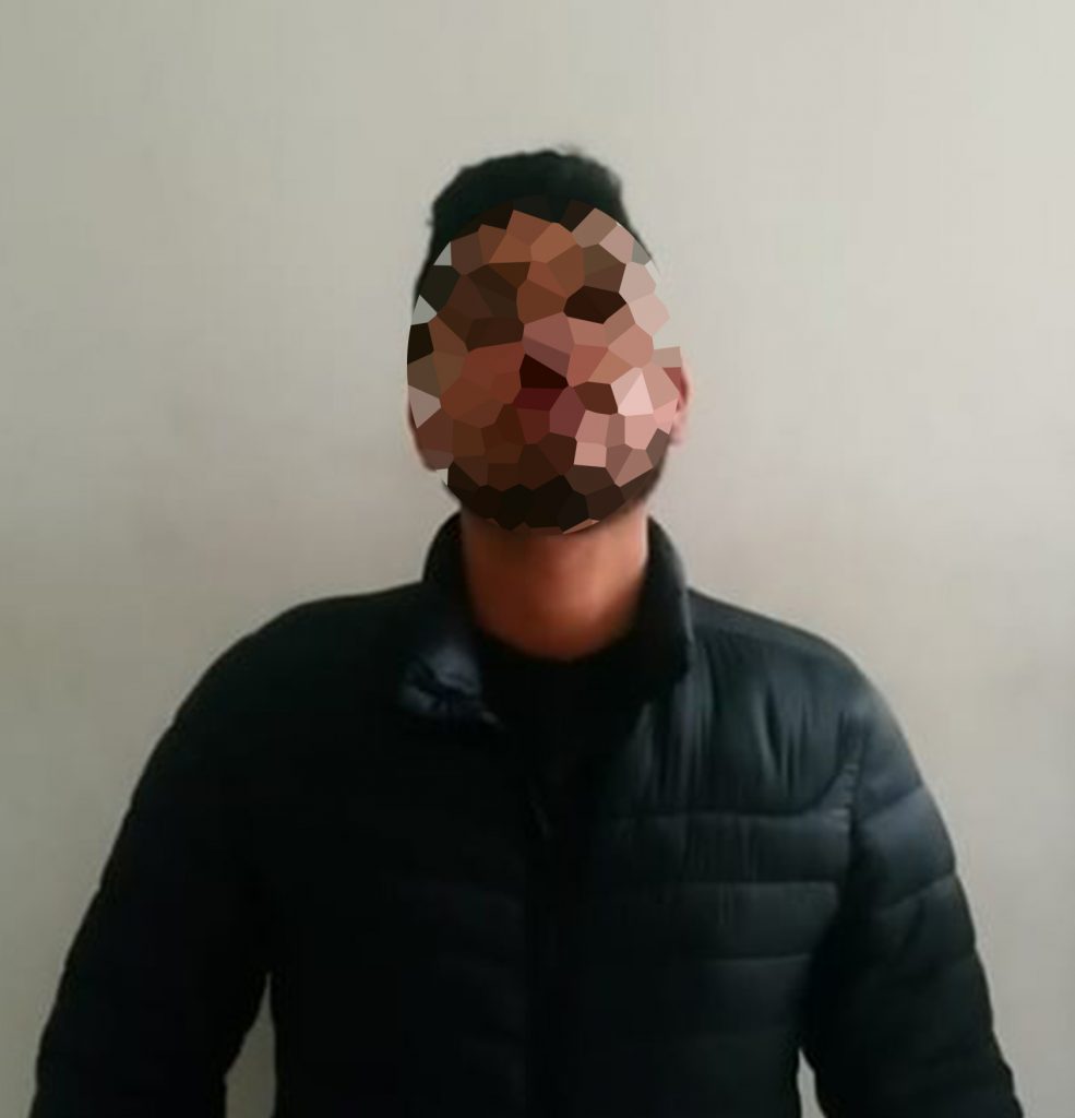 Desde Tlaxcala: Dirección de Vialidad asegura a responsable de los daños a un inmueble y un semáforo en la capital