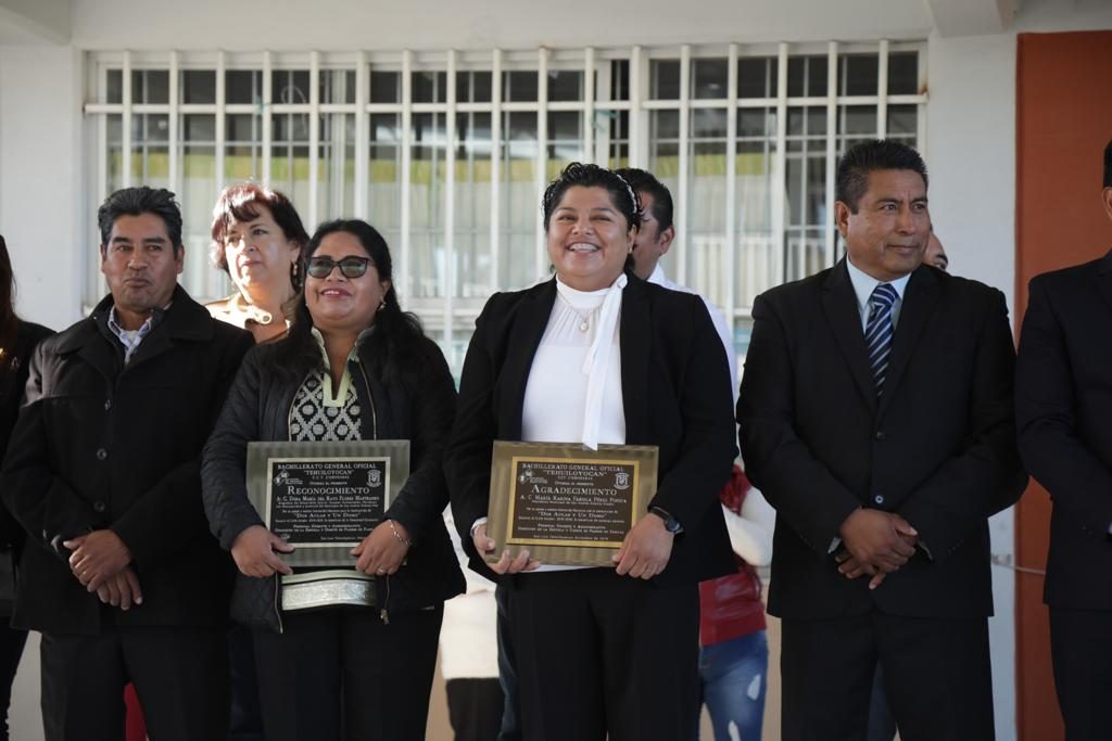 San Andrés Cholula continúa mejorando infraestructura educativa: Karina Pérez Popoca