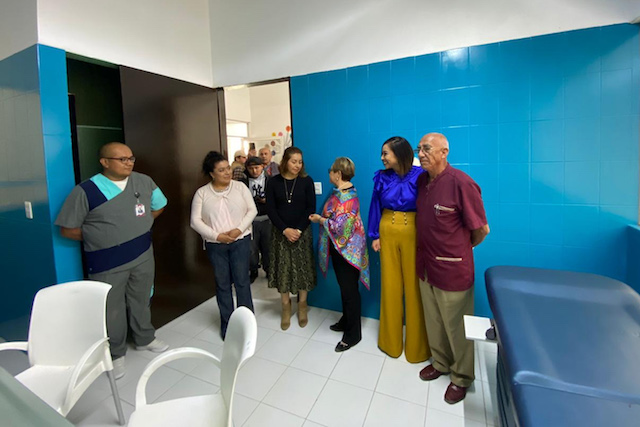 Moderniza SEDIF unidad básica de rehabilitación en Guadalupe Victoria