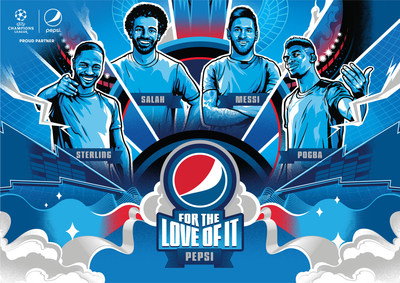 Messi, Salah, Pogba y Sterling se lucen con hazañas de primer nivel y habilidades colosales en la nueva campaña de Pepsi®
