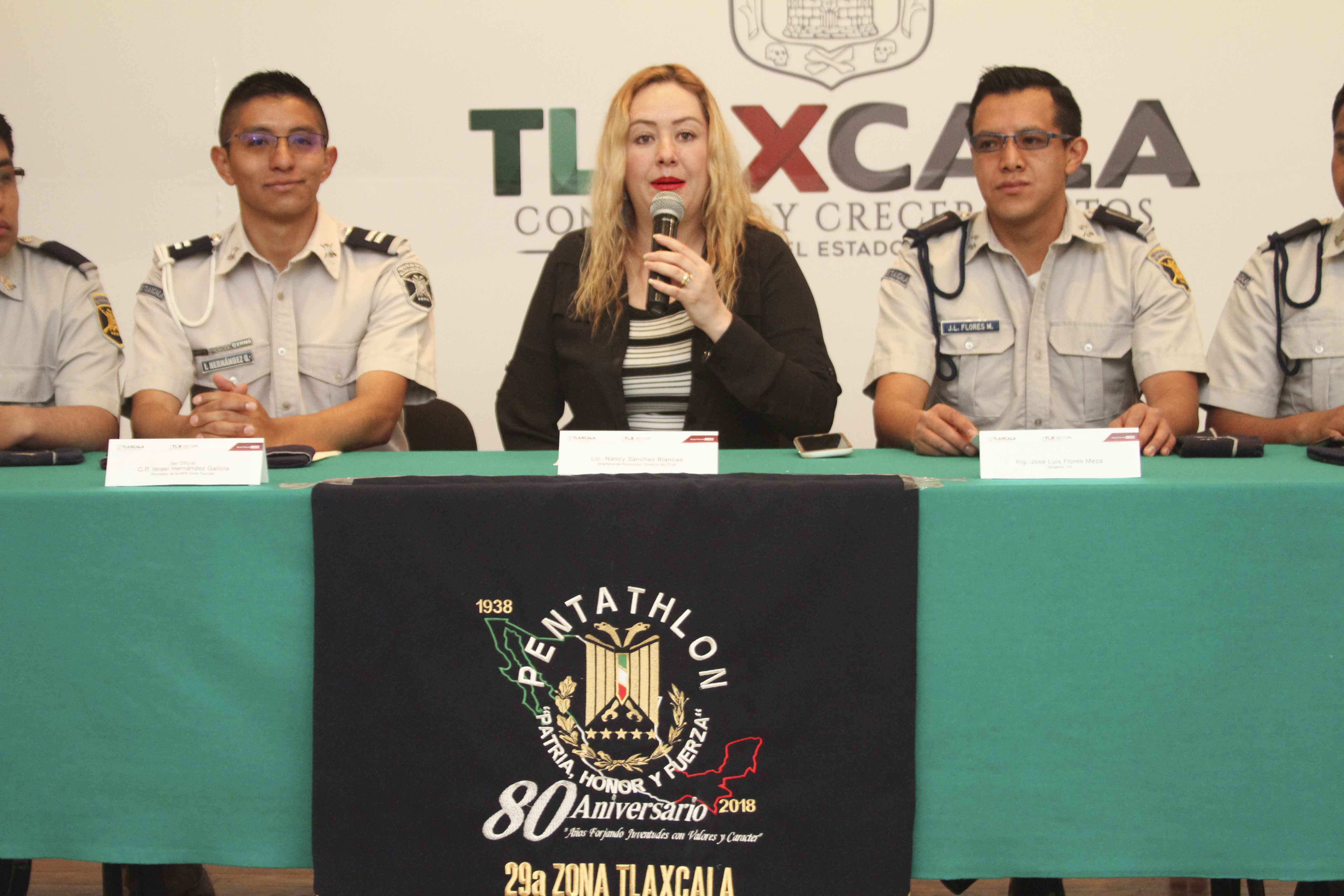 Tlaxcala, Sede del XXXIV Concurso Nacional de Escoltas de Bandera: Secture